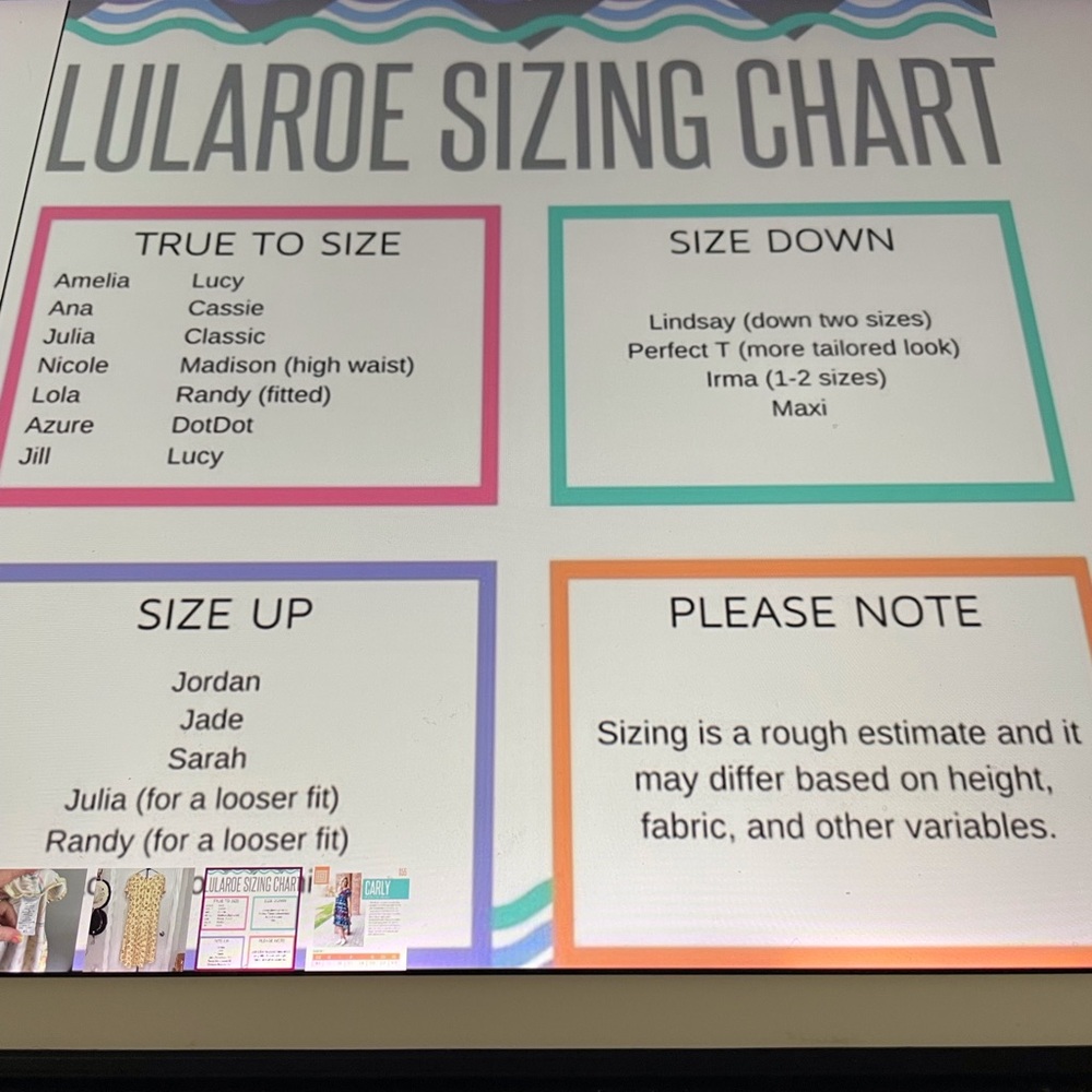 LuLaRoe Cream High Low Dress with Red and Blue Pattern - Picture 11 of 14